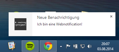 Webnotification