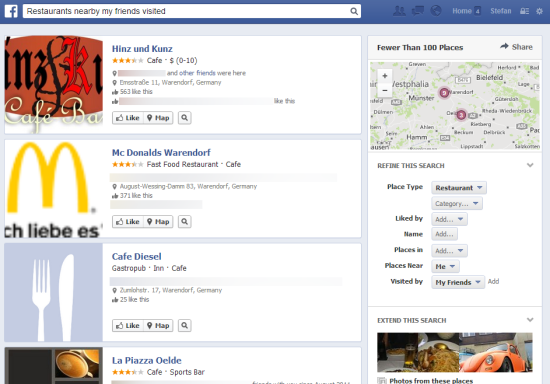 Restaurants in der Nähe