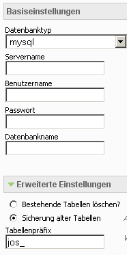 Installation von Joomla - Teil 3