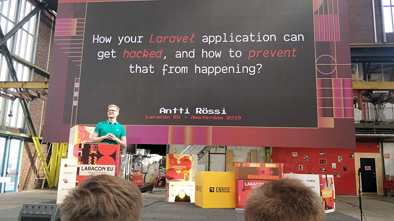 Antti Rossi - How Laravel application can get hacked