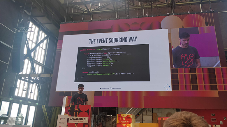 Dries Vints - Event Sourcing in Laravel with EventSauce