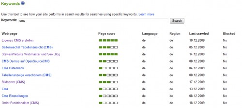 Bing Webmaster Tools